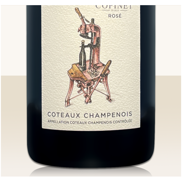 Marie Copinet - Les Coteaux Champenois Rosé Bio