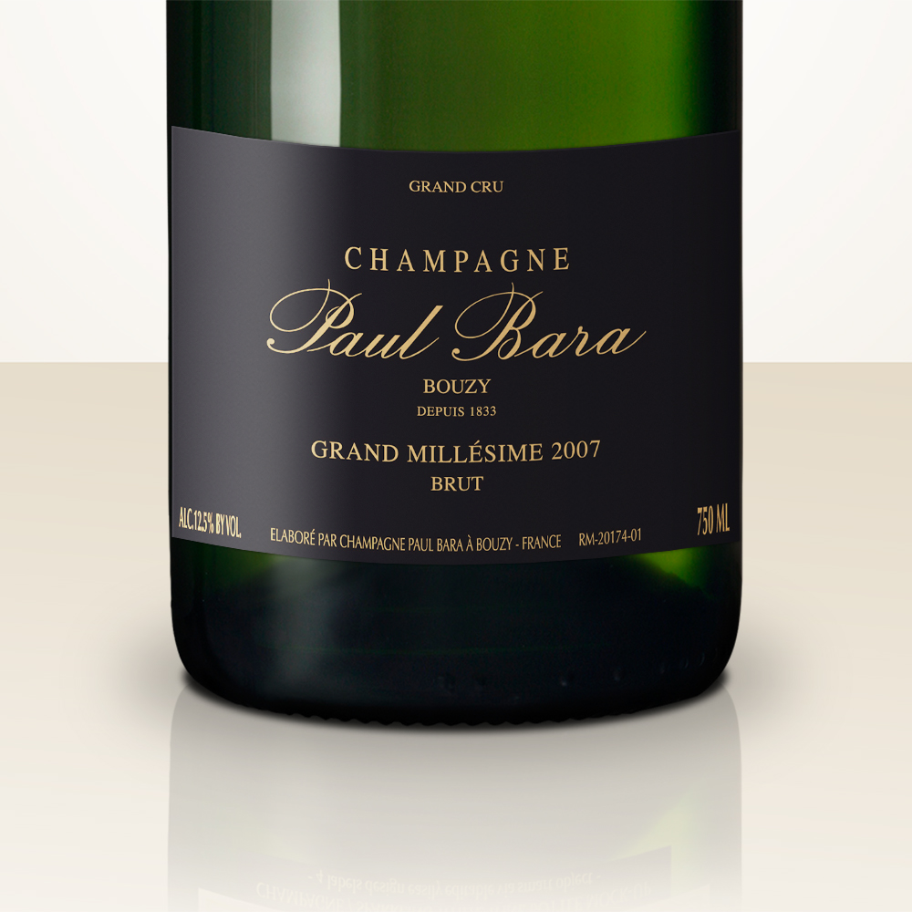 Champagne Paul Bara Millesime 2018 DEMI