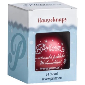 Prinz Christbaumkugel Hausschnaps