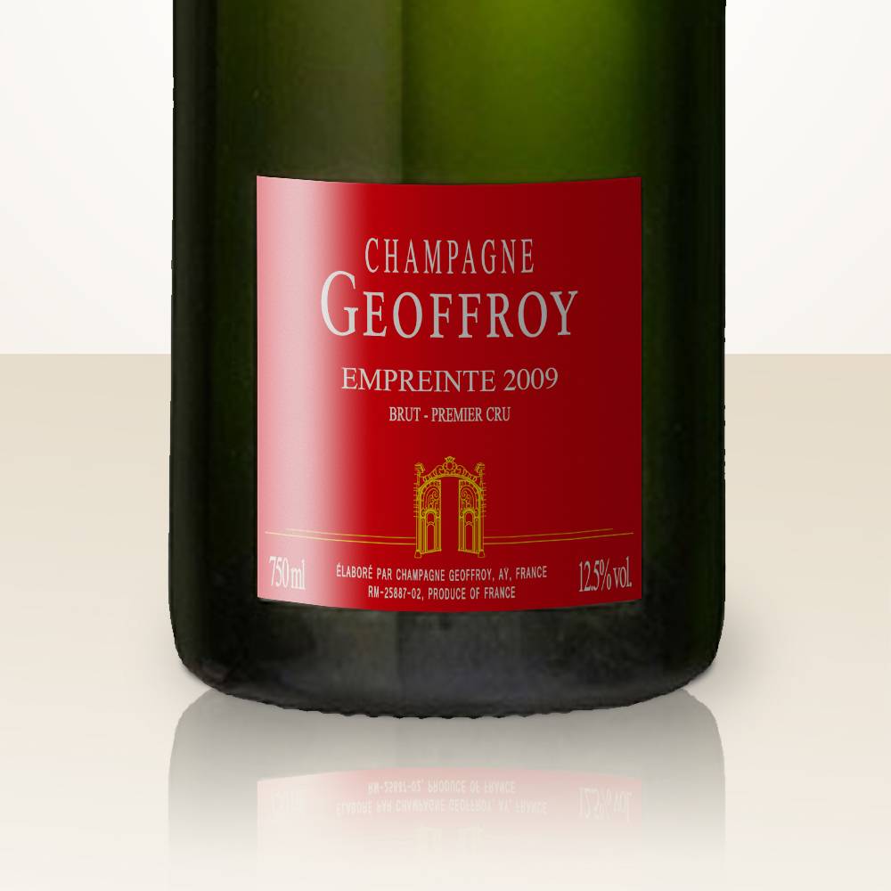 Champagne René Geoffroy Empreinte 2015 DEMI