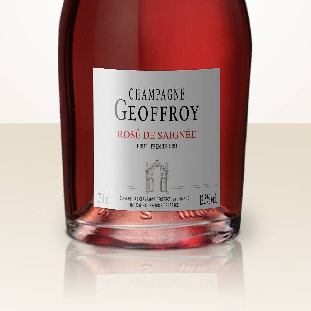 René Geoffroy Rosé de Saignée DEMI (Halbe Flasche)