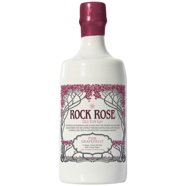Rock Rose Old Tom Gin Pink Grapefruit Dunnet Bay Distillery