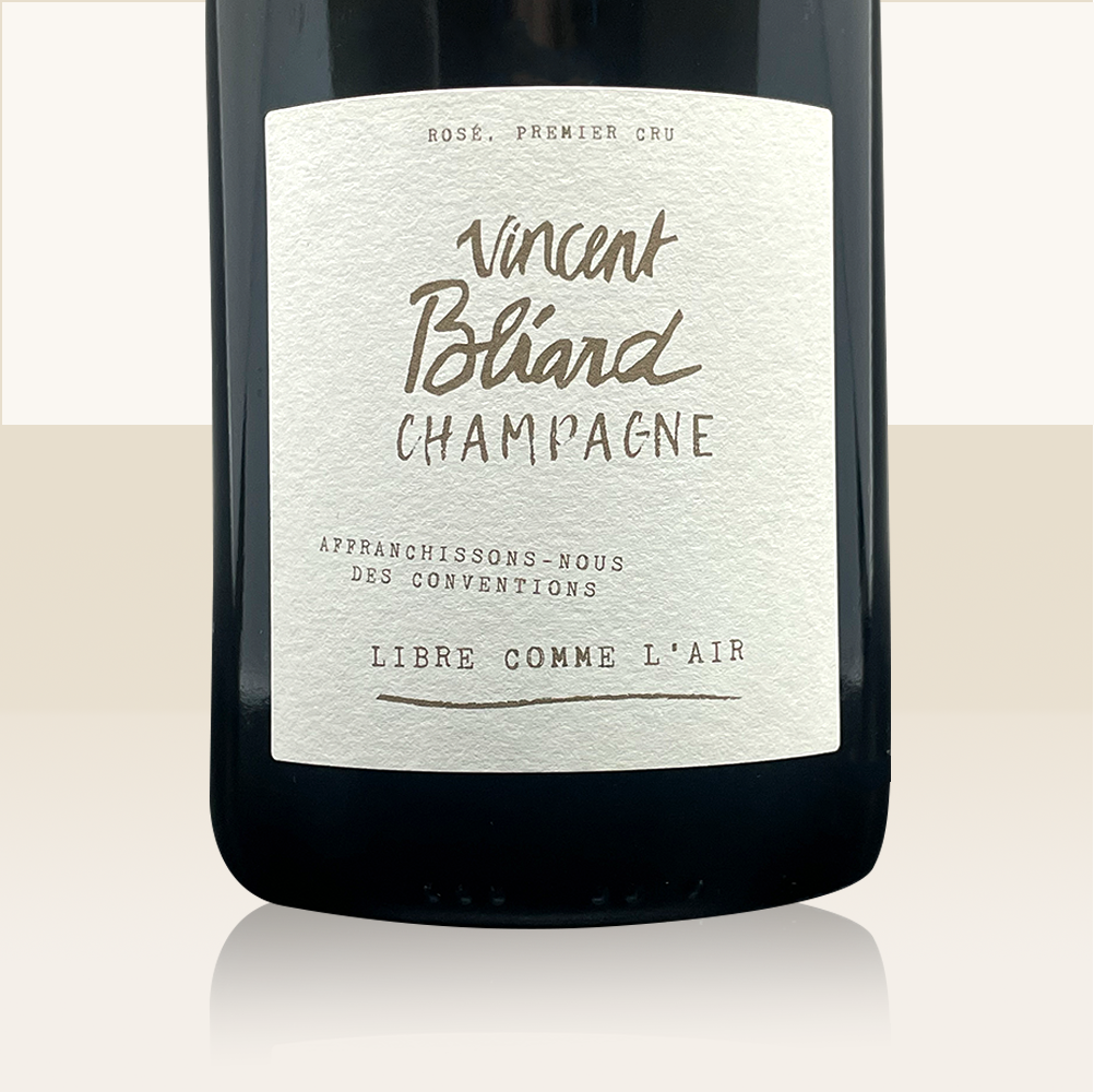 Champagne Vincent Bliard Libre comme l’air Rosé - Bio