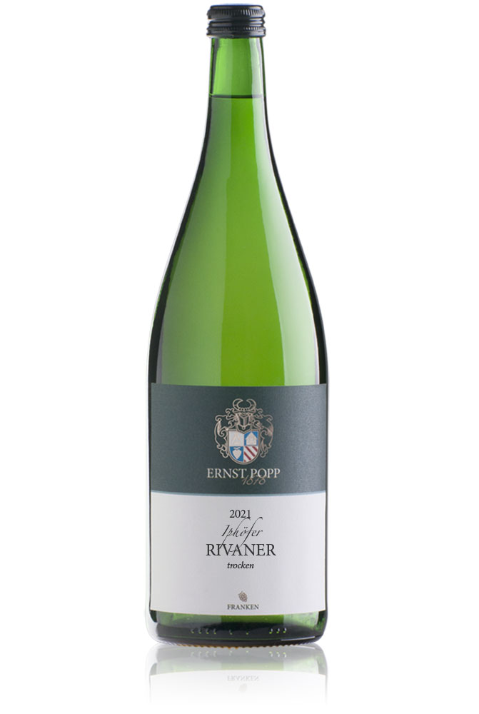 Weingut Ernst Popp Iphöfer Rivaner trocken 1 Liter