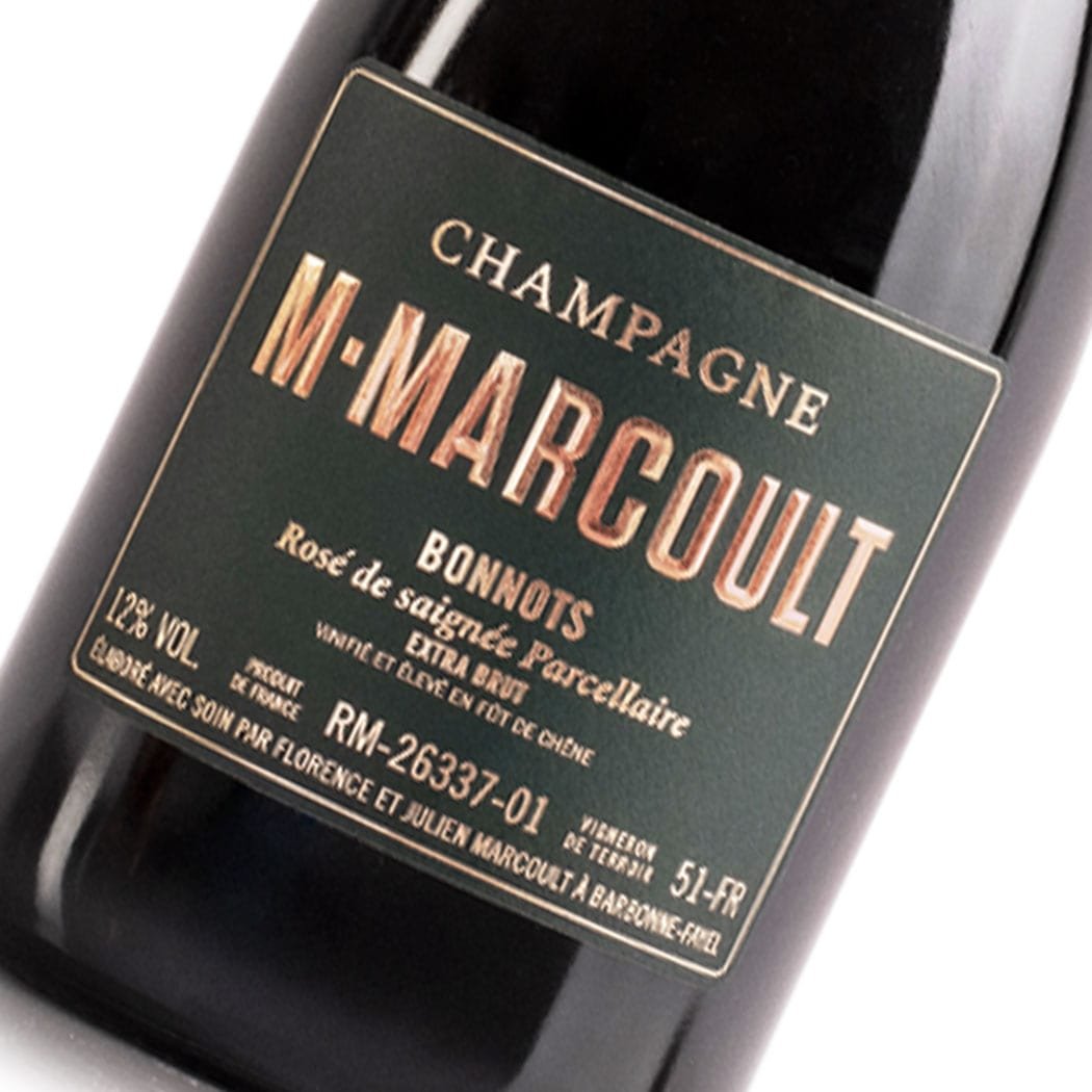 Champagne M Marcout ‘Cuvée BONNOTS‘ Rosé de Saignée Extra Brut