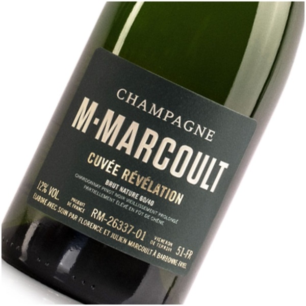 ‘Cuvée RÉVÉLATION‘ Brut Nature 60/40 – M•MARCOULT