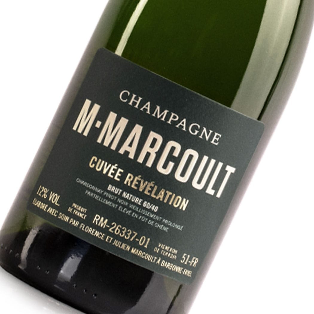 Champagne M Marcout ‘Cuvée RÉVÉLATION‘ Brut Nature 60/40