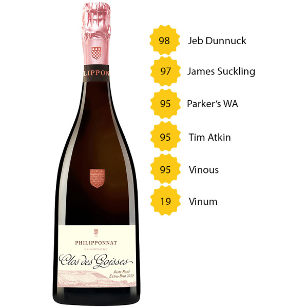 WeinKollektion - Champagne Philipponnat - Clos des Goisses Juste Rosé 2012 Extra Brut