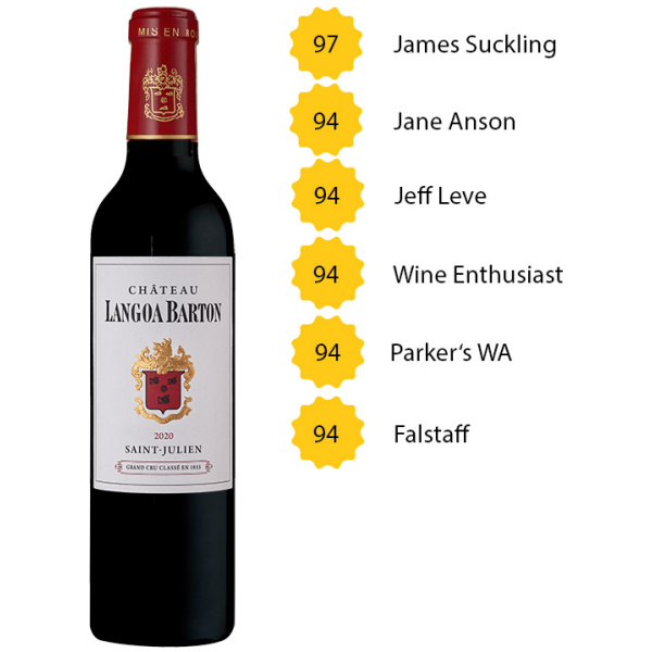 WeinKollektion - Chateau Langoa Barton 2020 (0,375l)