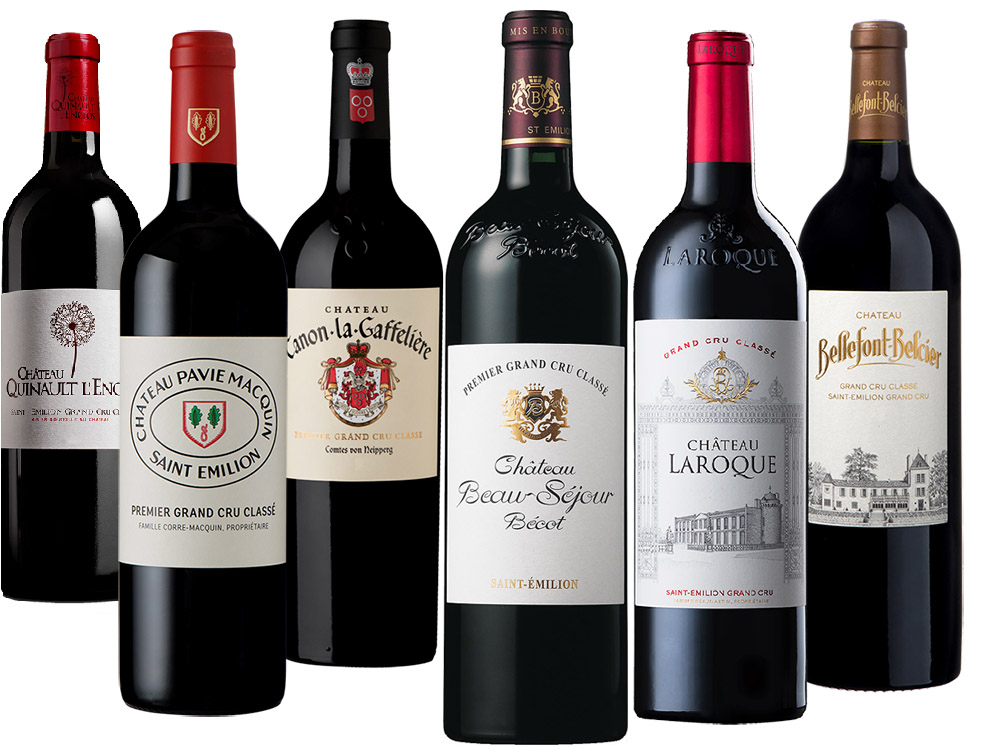 Saint-Emilion Grand Cru Classé - 6er Paket